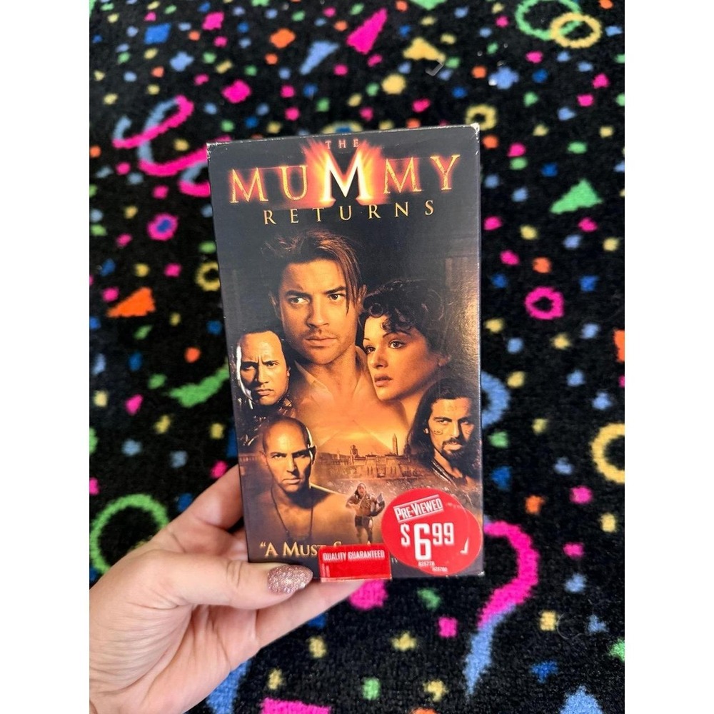 The mummy returns vhs
